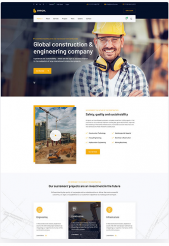 Site para Engenheiros